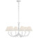 Provenz LED Chandelier in Plaster White (268|CHC 5381PW-L)