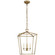 Darlana Four Light Lantern in Gild (268|CHC 2165G)