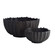 Neushoorn Centerpieces, Set of 2 in Ebony (314|GDATC01)