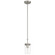 Lily One Light Pendant in Brushed Steel (18|62309-BS/CLR)
