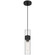 Nash LED Pendant in Matte Black (18|52009LEDDLP-MBL/CLR)
