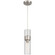 Nash LED Pendant in Brushed Steel (18|52009LEDDLP-BS/CLR)
