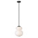 Nadia LED Pendant in Black (531|84257BK)