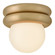 Noa LED Convertible Flush Mount in Lacquered Brass (531|83291LCB)