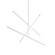 Vega LED Chandelier in Brushed Nickel (347|CH10345-BN-UNV)