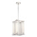 Sabre LED Pendant in Polished Nickel/Ribbed Glass (452|PD339415PNCR-UNV)