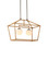 Denison Two Light Outdoor Lantern in Natural / Bronze / Frosted White (142|9500-0030)