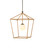 Denison One Light Outdoor Lantern in Natural / Bronze / Frosted White (142|9500-0029)
