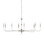 Nantucket Eight Light Chandelier in Polished Nickel / Clear (142|9000-1474)