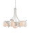 Effloresce Seven Light Chandelier in Gesso White / White (142|9000-1465)