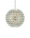 Eau de Vie Nine Light Chandelier in Clear / Contemporary Silver Leaf / Contemporary Silver (142|9000-1429)