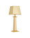 Wander One Light Table Lamp in Polished Brass (142|6700-0041)