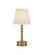 Valise One Light Table Lamp in Polished Antique Brass (142|6700-0034)