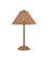 Skitter One Light Table Lamp in Natural / Antique Brass (142|6700-0033)