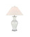 Crystalline One Light Table Lamp in Off-White / Clear (142|6000-1109)