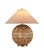 Casimer One Light Table Lamp in Natural / Brass (142|6000-1085)