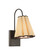 Blithe One Light Wall Sconce in Natural / Dark Bronze (142|5000-0314)
