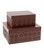 Brayden Box Set of 2 in Brown (142|1200-1147)