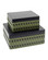 Cuoio Box Set of 2 in Green / Black (142|1200-1145)