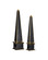 Daphne Obelisk Set of 2 in Black / Gold (142|1200-1129)