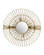 Ruche Mirror in Gold (142|1000-0182)