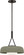 Liora One Light Pendant in Aged Iron (454|SCRJPD167AISSOEG)