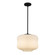 Cara One Light Pendant in Matte Black (10|CARA1814MBK)
