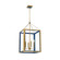 Herrick Four Light Chandelier in Luxe Gold + Navy (60|HRK-2508-LG-NY)