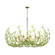 Bridget 12 Light Chandelier in Soft Gold (60|BGT-339-SG-GR)