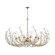 Bridget 12 Light Chandelier in Soft Gold (60|BGT-339-SG-CL)
