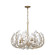 Bridget Five Light Chandelier in Soft Gold (60|BGT-336-SG-CL)
