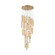 Addis LED Pendant in Aged Brass (60|ADD-415-AG-AM)