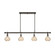 Sheriden Four Light Chandelier in Mediterranean Bronze (51|1-2274-4-15)