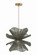 Amanda One Light Chandelier in Patina Brass (428|H1084701S-PBR)