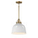 Hollis One Light Pendant in Natural Aged Brass (16|21424GWNAB)