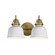 Hollis Two Light Wall Sconce in Natural Aged Brass (16|21422GWNAB)