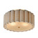 Penelope Two Light Flush Mount in Natural Aged Brass (16|12849OFNAB)