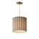 Penelope One Light Pendant in Natural Aged Brass (16|12841OFNAB)