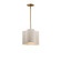Corsica One Light Pendant in Natural Aged Brass (16|12831OFNAB)