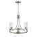 Livingston Three Light Chandelier in Satin Nickel (16|10467CDSN)
