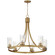 Livingston Six Light Chandelier in Natural Aged Brass (16|10466CDNAB)