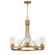 Livingston Five Light Chandelier in Natural Aged Brass (16|10465CDNAB)