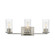 Livingston Three Light Bath Vanity in Satin Nickel (16|10463CDSN)