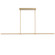 Dorian LED Linear Pendant in Gold (86|E21359-GLD)