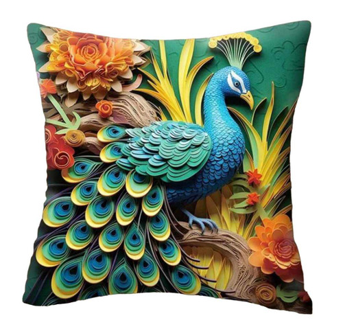 Pillow cases  Peacock 1