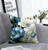 Pillow cases floral blue 2