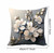 Pillow cases floral cream