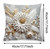 Pillow cases white flower