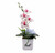 Artificial Flowers Orchid - White "Best"