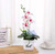 Artificial Flowers Orchid - White "Best"